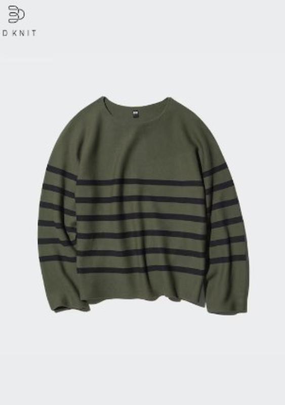 Бавовняний светр 3d в'язки uniqlo