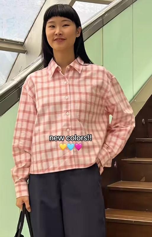 Сорочка оксфордського крою uniqlo