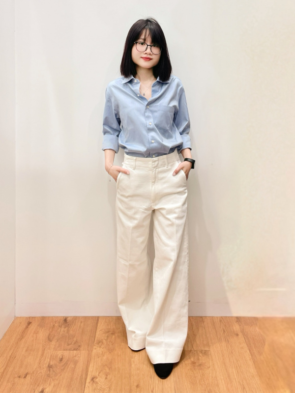 Широкі джинси uniqlo