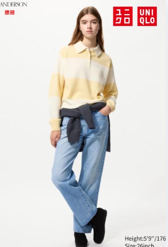 Прямі джинси uniqlo та відомого британського дизайнера jw anderson