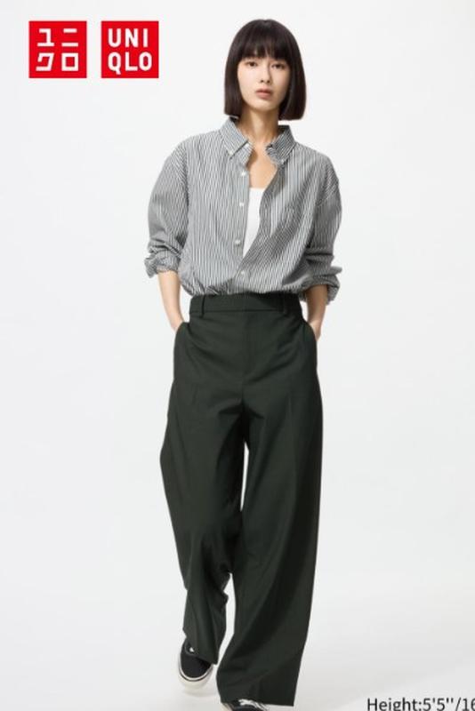 Широкі штани uniqlo