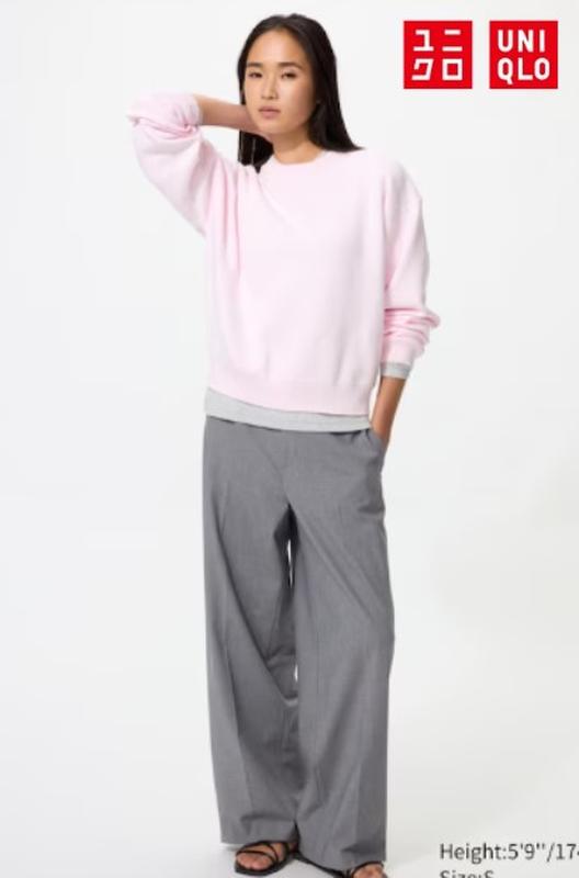 Широкі штани uniqlo