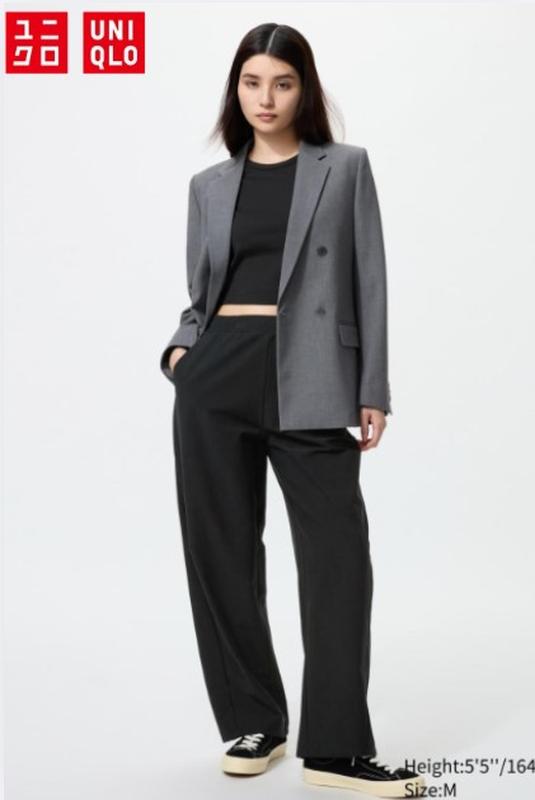 Штани jersey curve uniqlo
