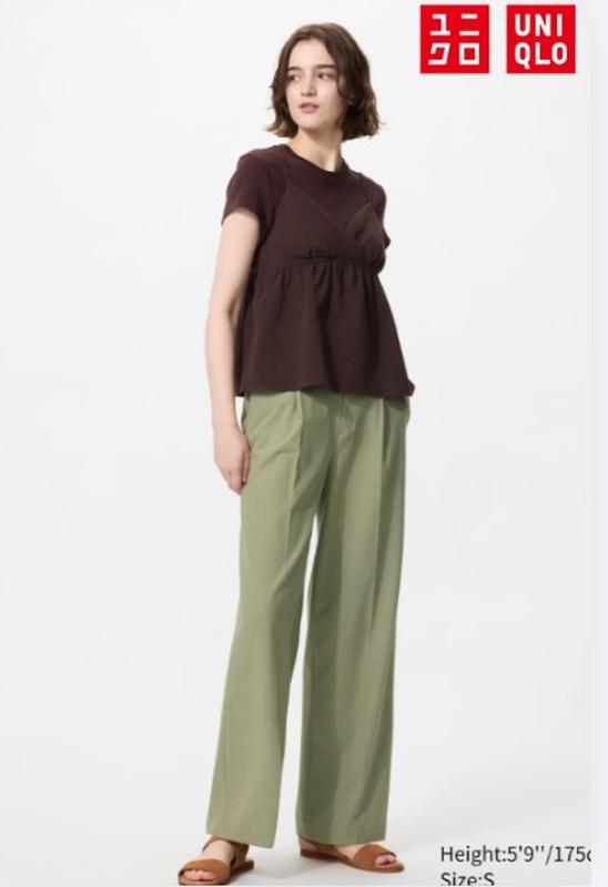Широкі штани uniqlo
