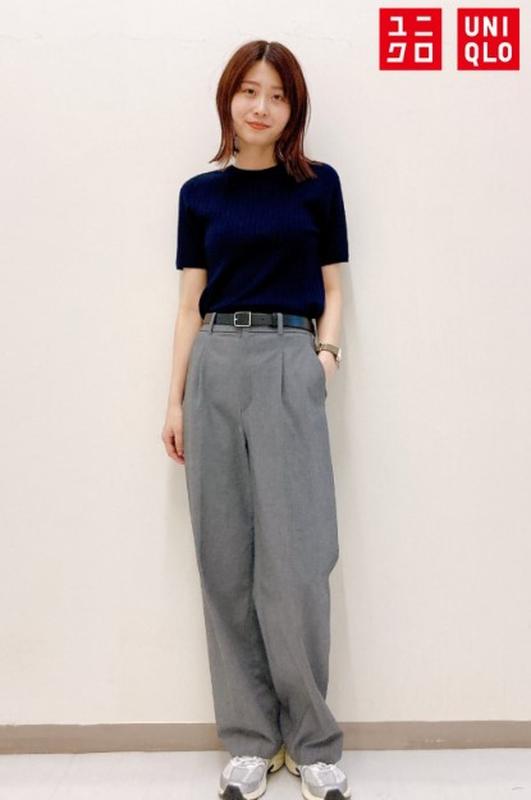 Широкі штани uniqlo