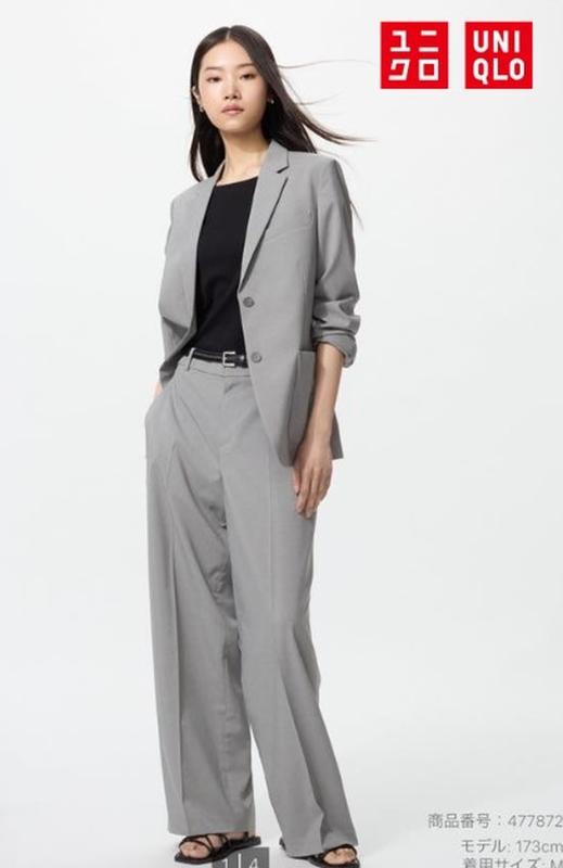 Широкі штани airsense uniqlo