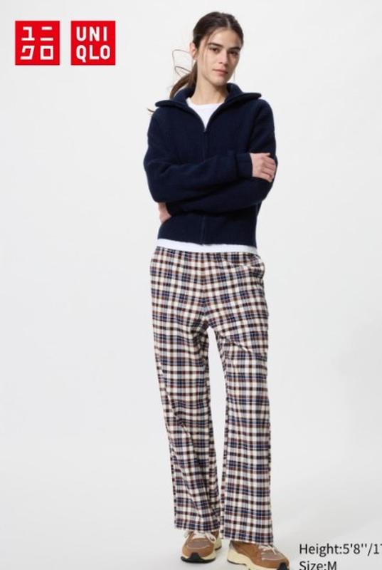 Фланелеві штани uniqlo