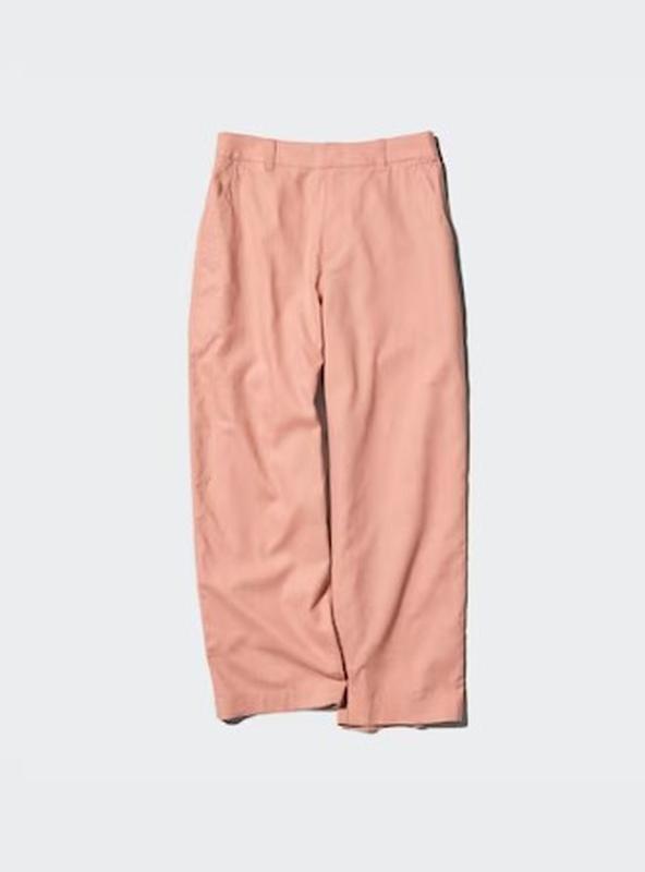 Штани з суміші льону uniqlo