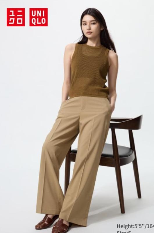 Широкі штани airsense uniqlo