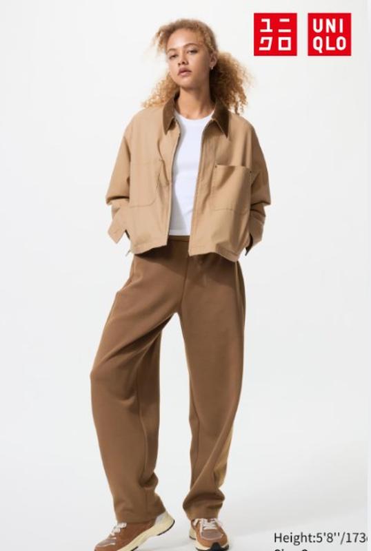 Штани dry sweat barrel uniqlo (модель для високих)