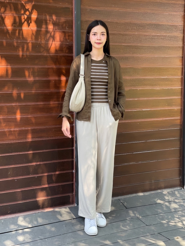 Брюки soft brushed uniqlo