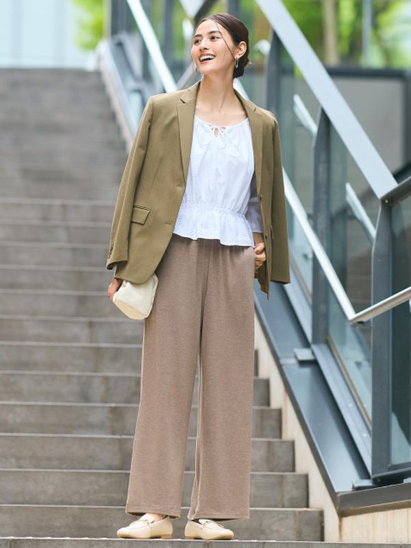 Брюки soft brushed uniqlo