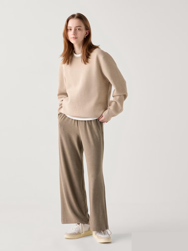 Брюки soft brushed uniqlo