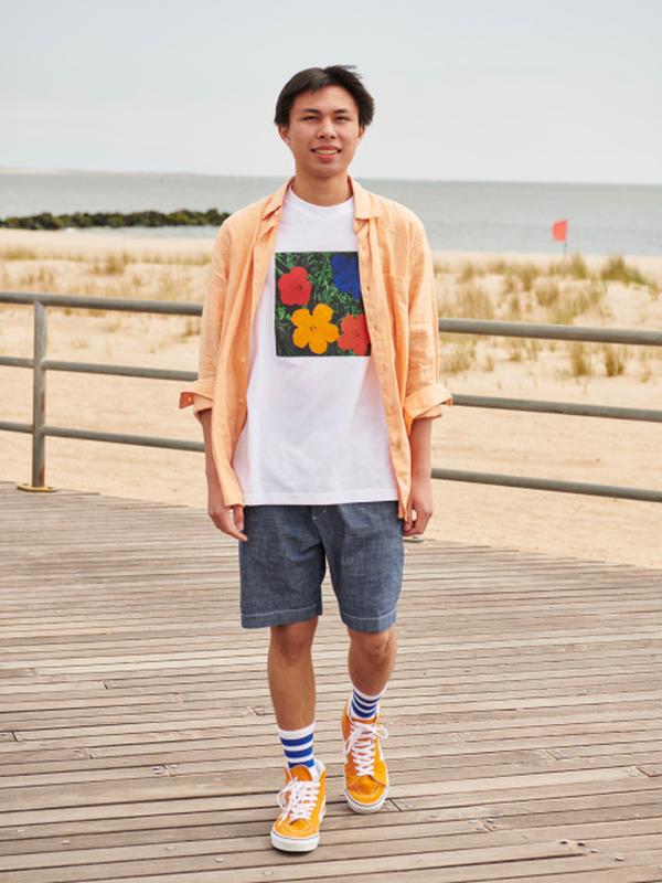 Шорти stretch easy uniqlo
