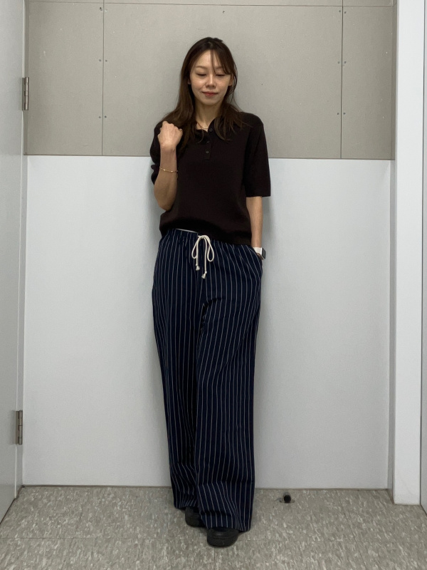 Штани з суміші льону uniqlo