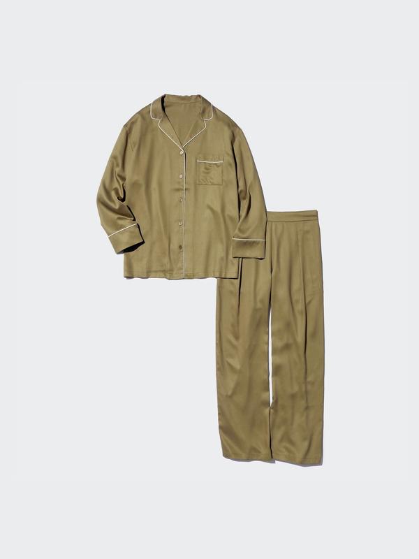 Піжама сатинова uniqlo