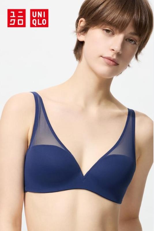 Бюстгалтер з сіточкою uniqlo