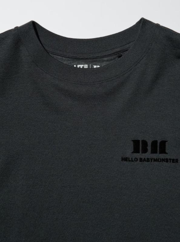 Футболка з графікою babymonster ut uniqlo
