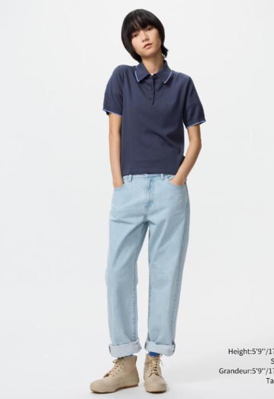 Футболка-поло uniqlo