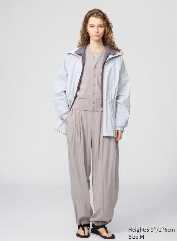 Оверсайз-парка із захистом від ультрафіолету uniqlo
