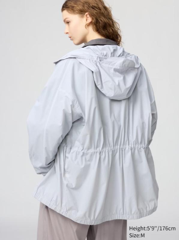 Оверсайз-парка із захистом від ультрафіолету uniqlo