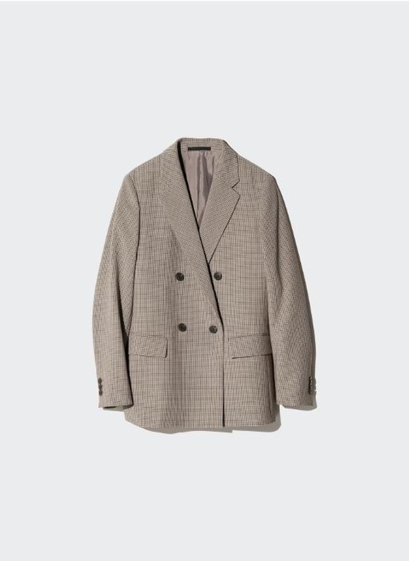 Двобортний піджак uniqlo