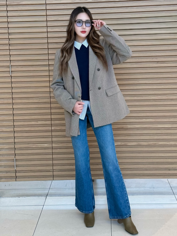 Двобортний піджак uniqlo