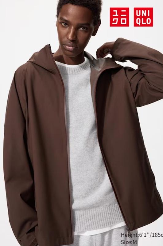 Парка blocktech uniqlo