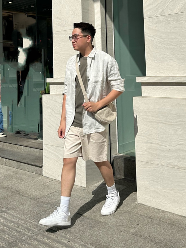 Шорти з лляної суміші uniqlo