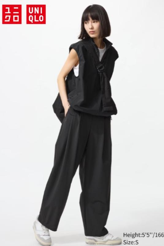 Ультрастрейчові широкі штани uniqlo
