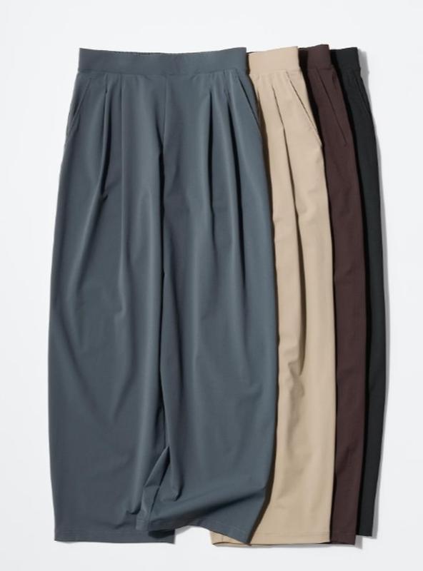 Ультрастрейчові широкі штани uniqlo
