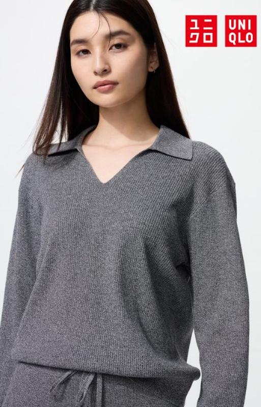 Светр-поло uniqlo