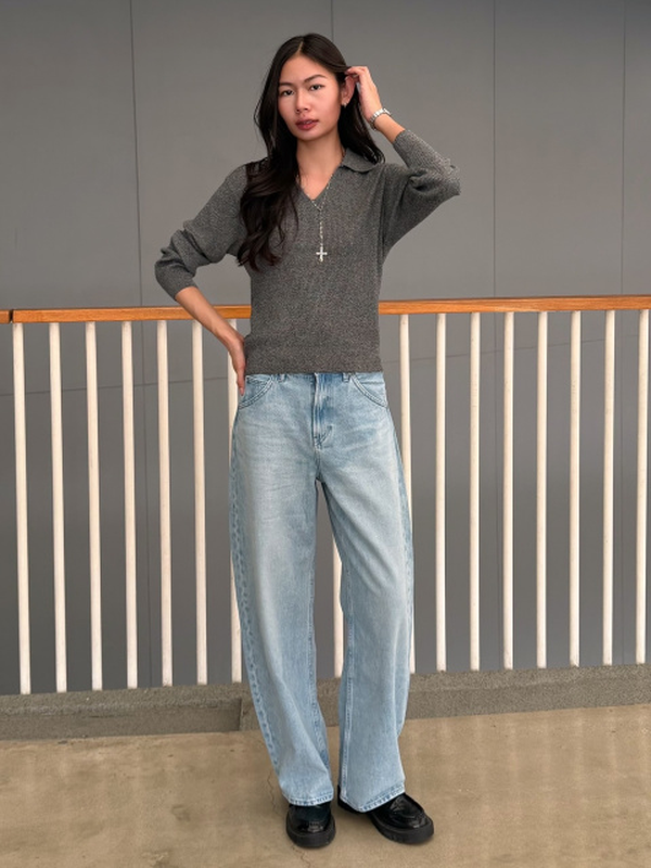 Светр-поло uniqlo
