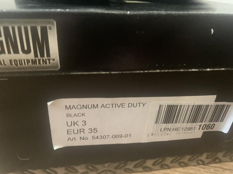 Ціна знижена!!туфлі magnum active duty шкіра 35 євро розмір