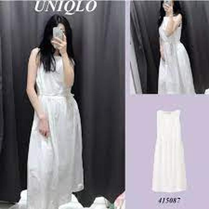 Жіноче плаття з вишивкою (без рукавів) uniqlo