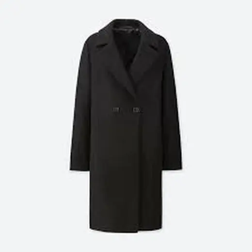 Пальто жіноче з сумішевої вовни uniqlo