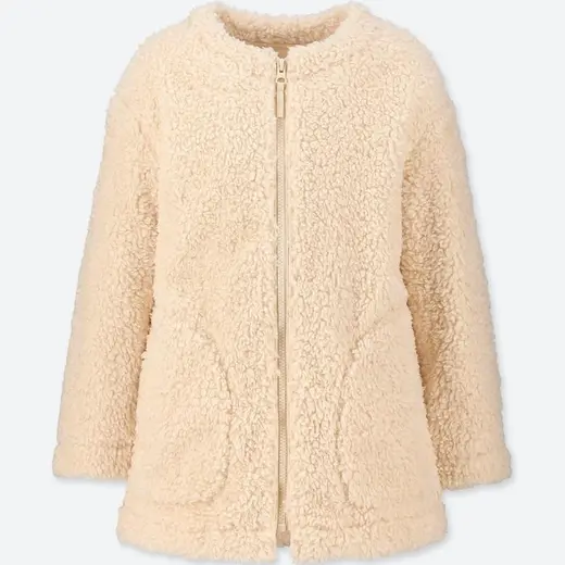 Пальто uniqlo флісова непродуваемое windproof 7-8 років
