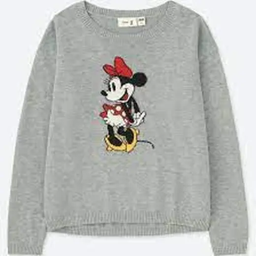 Дитяча колекція disney светр з круглим вирізом