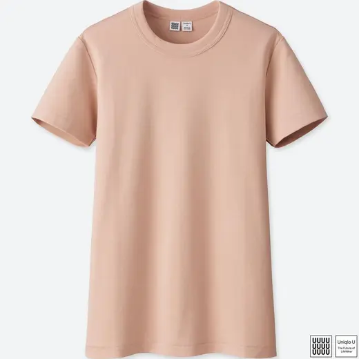 Uniqlo  женская футболка с круглым вырезом u