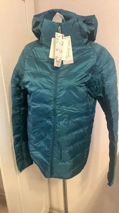 Куртка пуховик чоловічий uniqlo seamless