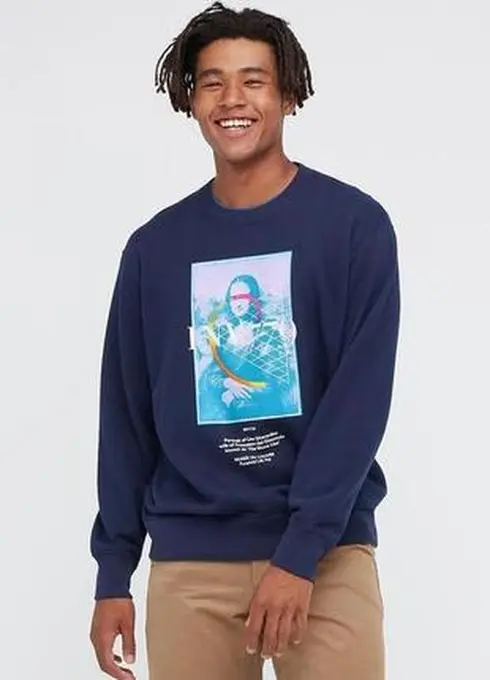 Світшот ut archive louvre graphic uniqlo