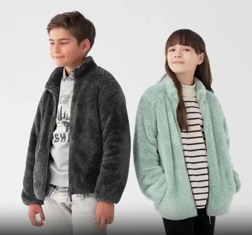 М'яка пухнаста флісова кофта uniqlo