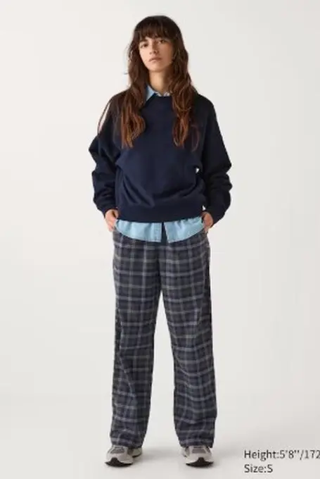 Фланелевые брюки uniqlo