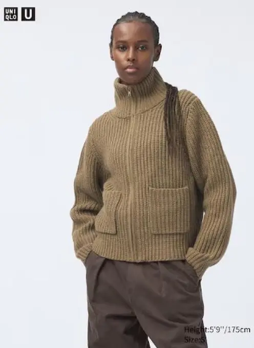 Кардиган з суміші вовни uniqlo