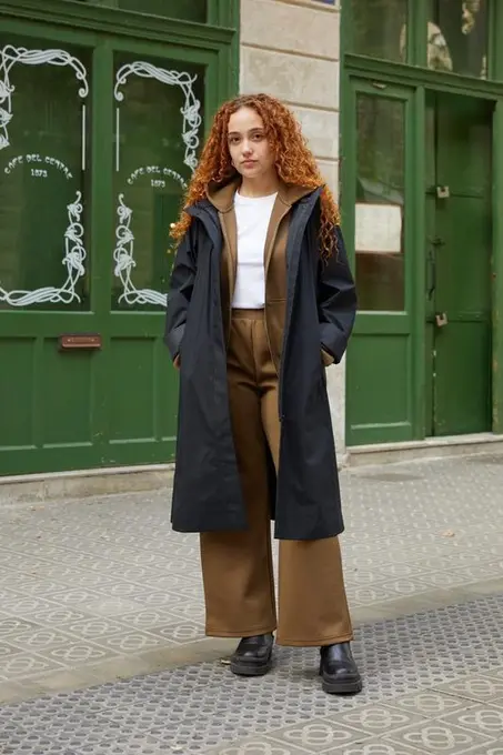 Пальто blocktech uniqlo