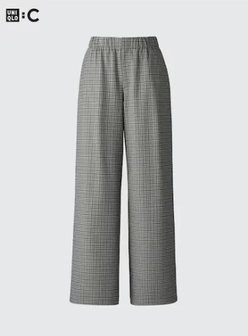 Легкие широкие брюки uniqlo