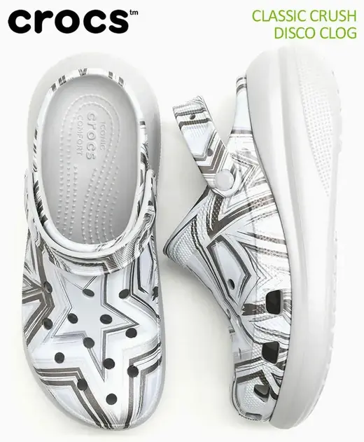Крокси crocs crush disco, розмір w9