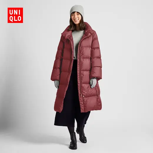 Легке пухове пальто uniqlo