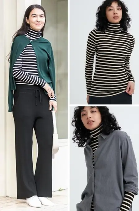 Гольф uniqlo із 100% мериносової вовни