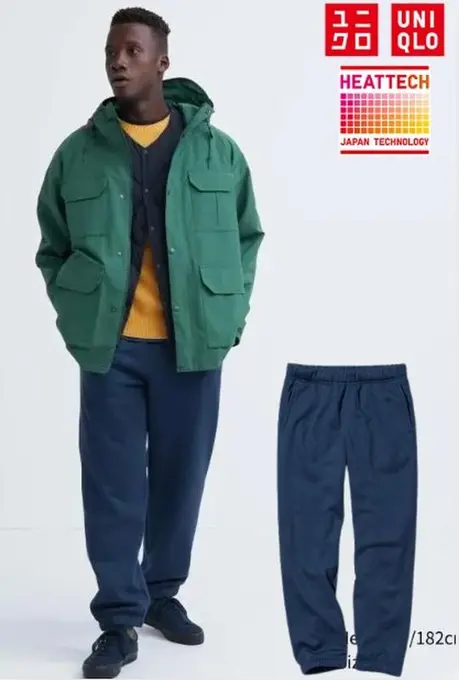 Спортивні штани з ворсовою підкладкою uniqlo heattech